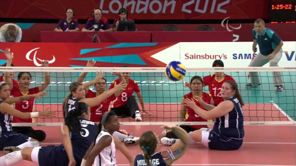 Paralympic sitting volleyball